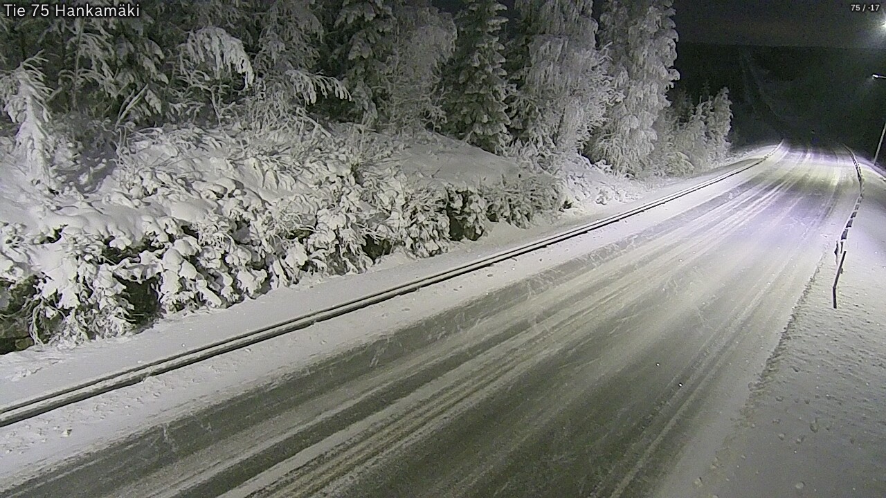 Kelikamerat Kuva Tie 75 Rautavaara, Hankamäki, Rautavaara, Pohjois-Savo