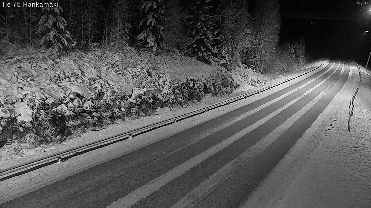 Kelikamerat Kuva Tie 75 Rautavaara, Hankamäki, Rautavaara, Pohjois-Savo