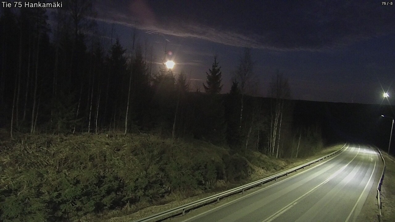 Weather Camera Image Road 75 Rautavaara, Hankamäki, Rautavaara, Pohjois-Savo