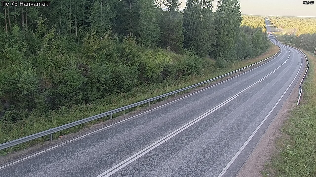 Kelikamerat Kuva Tie 75 Rautavaara, Hankamäki, Rautavaara, Pohjois-Savo