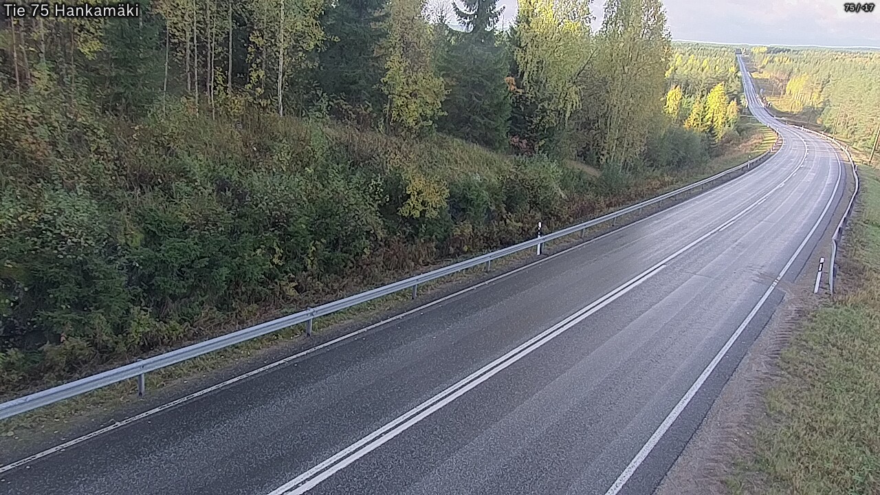 Weather Camera Image Road 75 Rautavaara, Hankamäki, Rautavaara, Pohjois-Savo