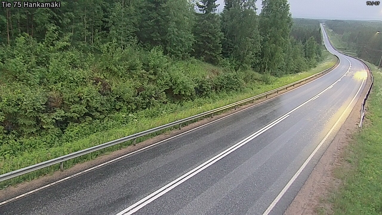 Weather Camera Image Road 75 Rautavaara, Hankamäki, Rautavaara, Pohjois-Savo