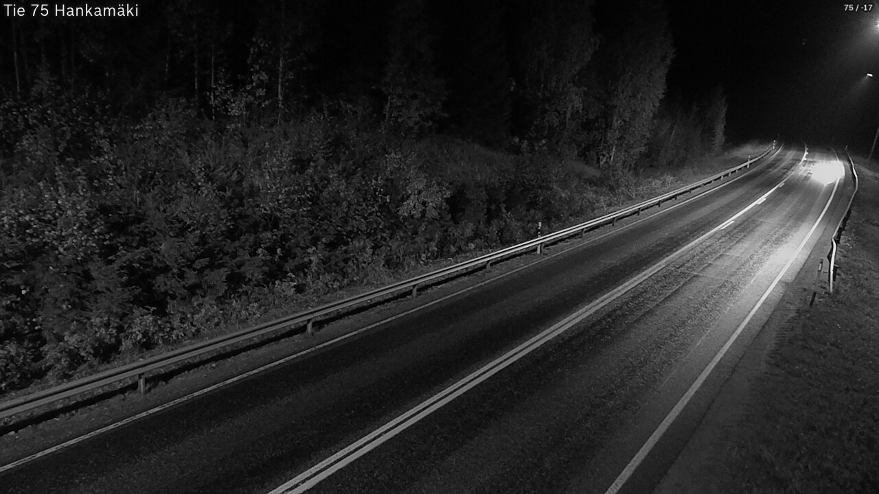 Kelikamerat Kuva Tie 75 Rautavaara, Hankamäki, Rautavaara, Pohjois-Savo