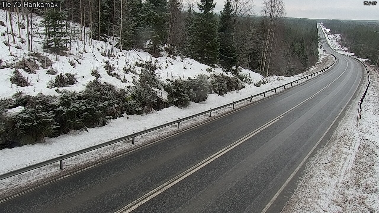 Kelikamerat Kuva Tie 75 Rautavaara, Hankamäki, Rautavaara, Pohjois-Savo