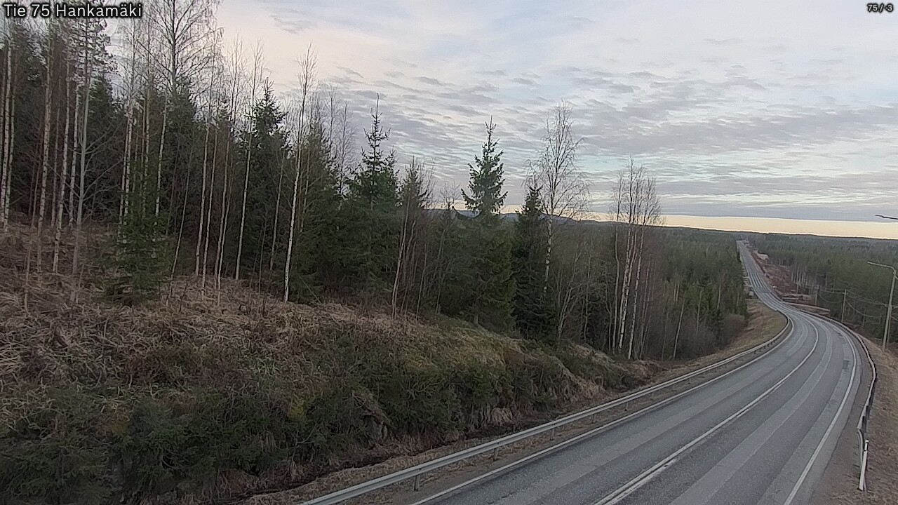 Kelikamerat Kuva Tie 75 Rautavaara, Hankamäki, Rautavaara, Pohjois-Savo