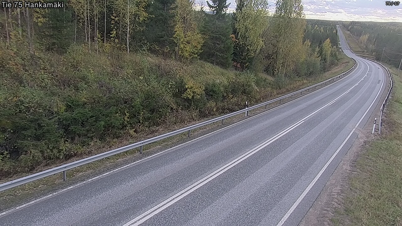 Weather Camera Image Road 75 Rautavaara, Hankamäki, Rautavaara, Pohjois-Savo