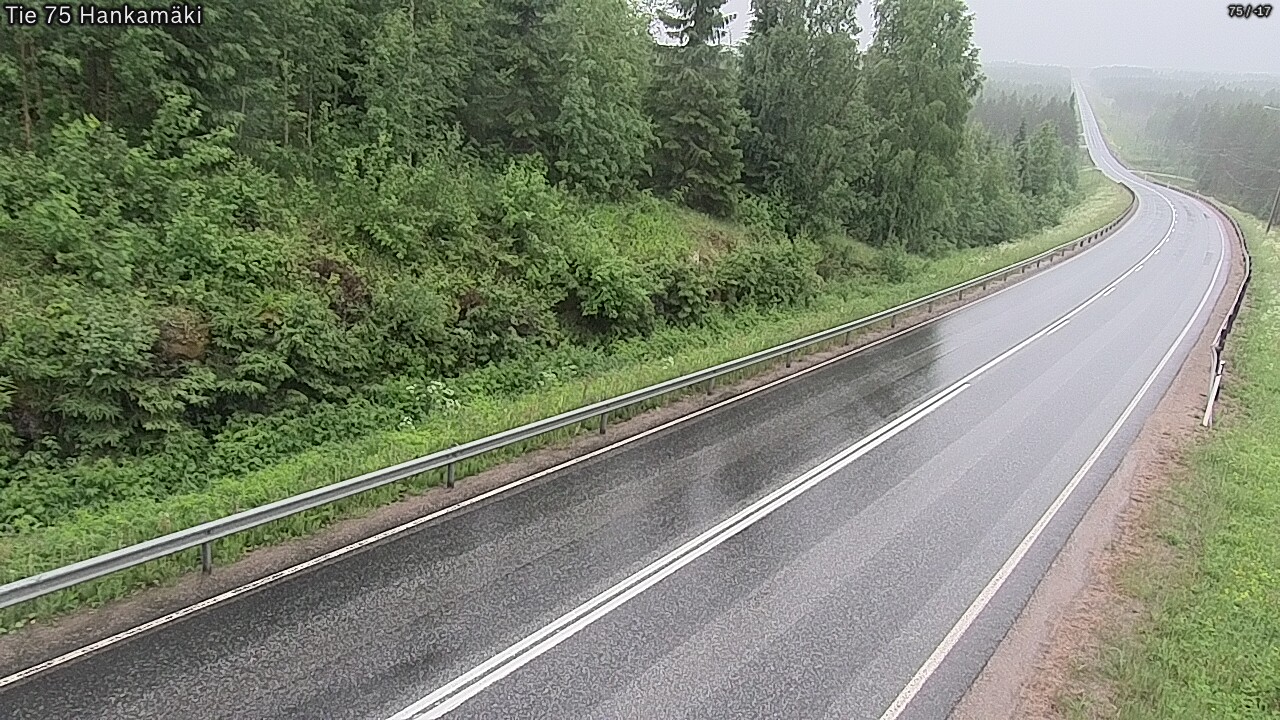 Weather Camera Image Road 75 Rautavaara, Hankamäki, Rautavaara, Pohjois-Savo