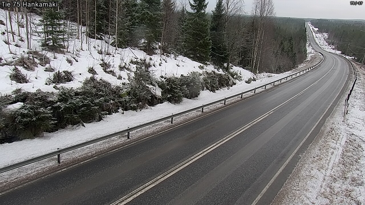 Kelikamerat Kuva Tie 75 Rautavaara, Hankamäki, Rautavaara, Pohjois-Savo