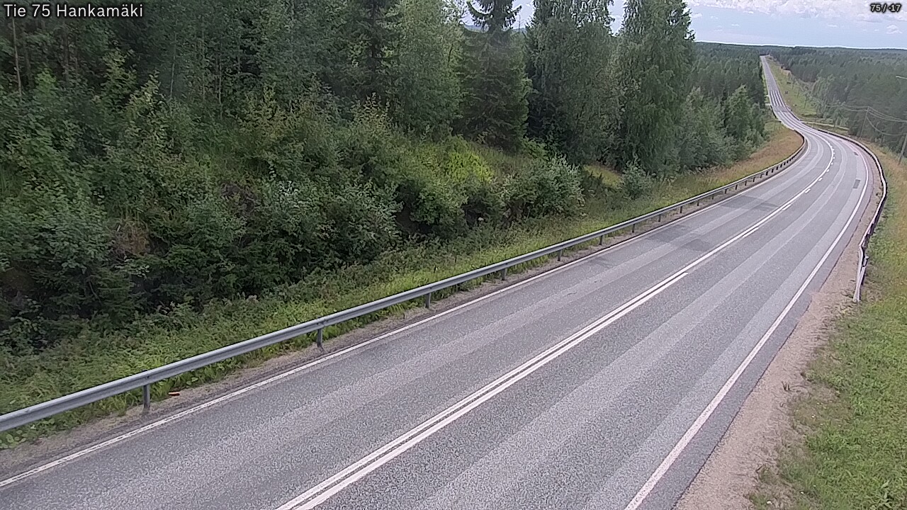 Kelikamerat Kuva Tie 75 Rautavaara, Hankamäki, Rautavaara, Pohjois-Savo