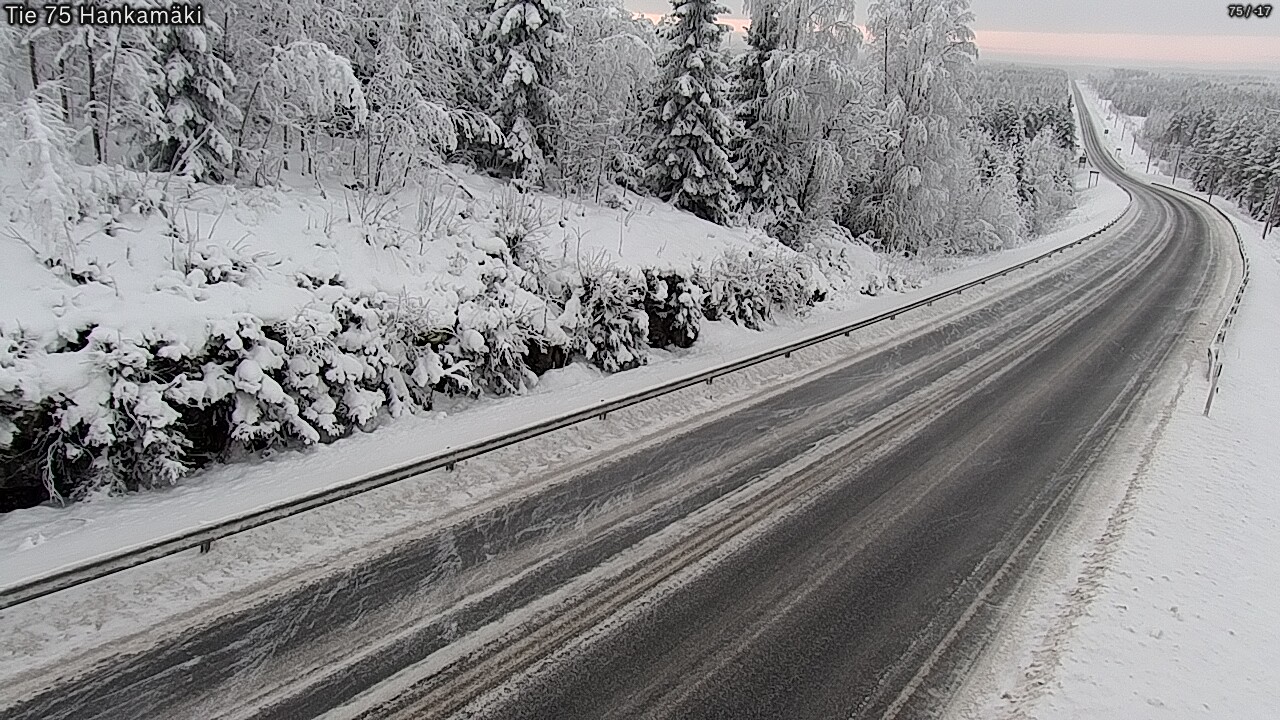 Kelikamerat Kuva Tie 75 Rautavaara, Hankamäki, Rautavaara, Pohjois-Savo