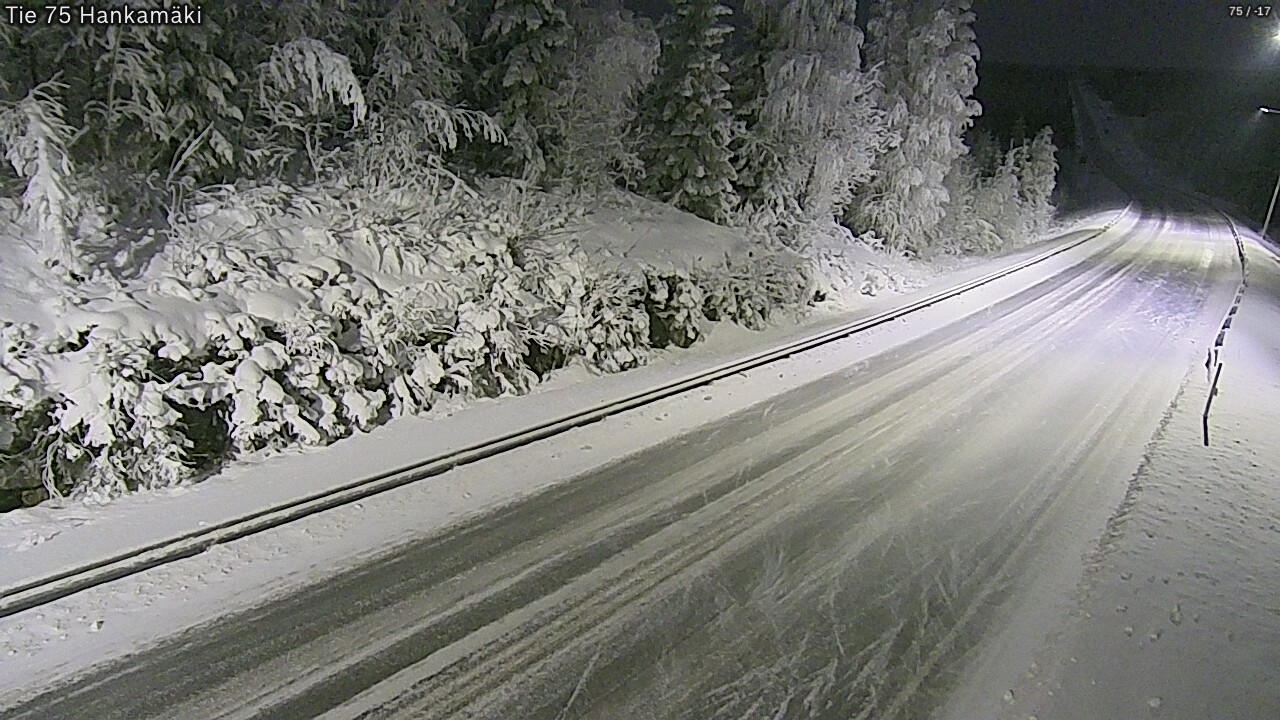 Kelikamerat Kuva Tie 75 Rautavaara, Hankamäki, Rautavaara, Pohjois-Savo