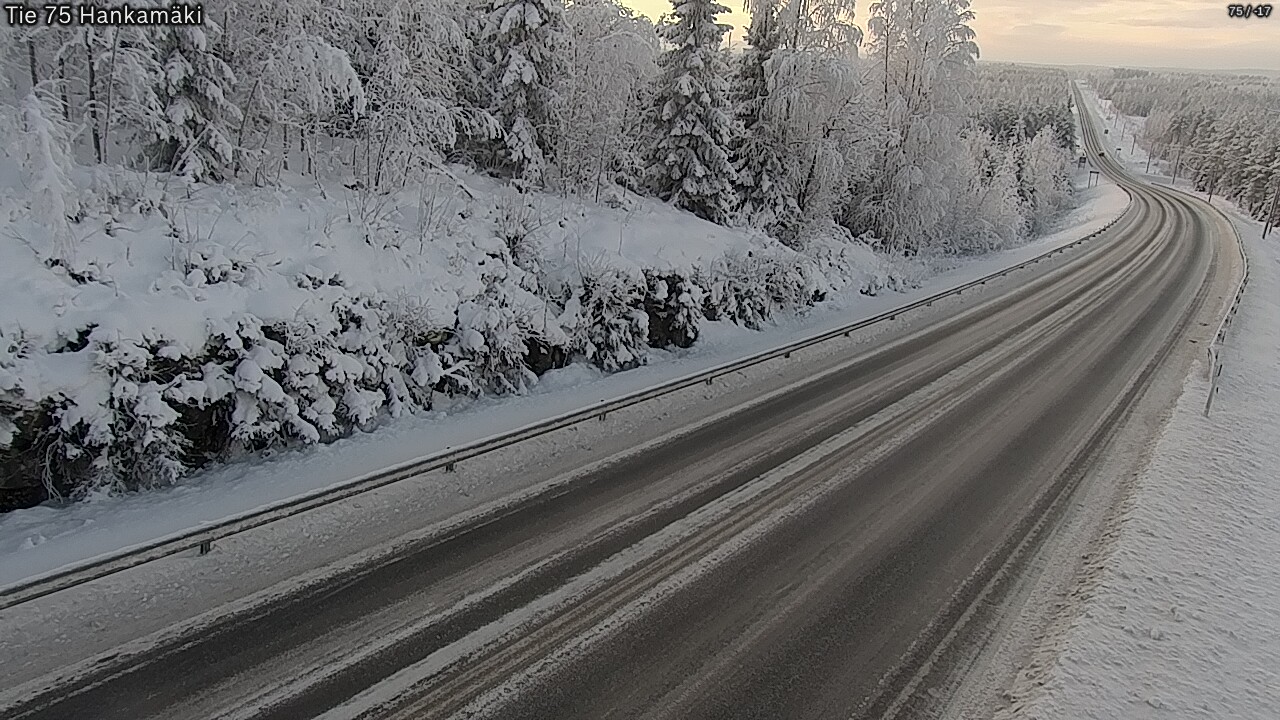 Kelikamerat Kuva Tie 75 Rautavaara, Hankamäki, Rautavaara, Pohjois-Savo