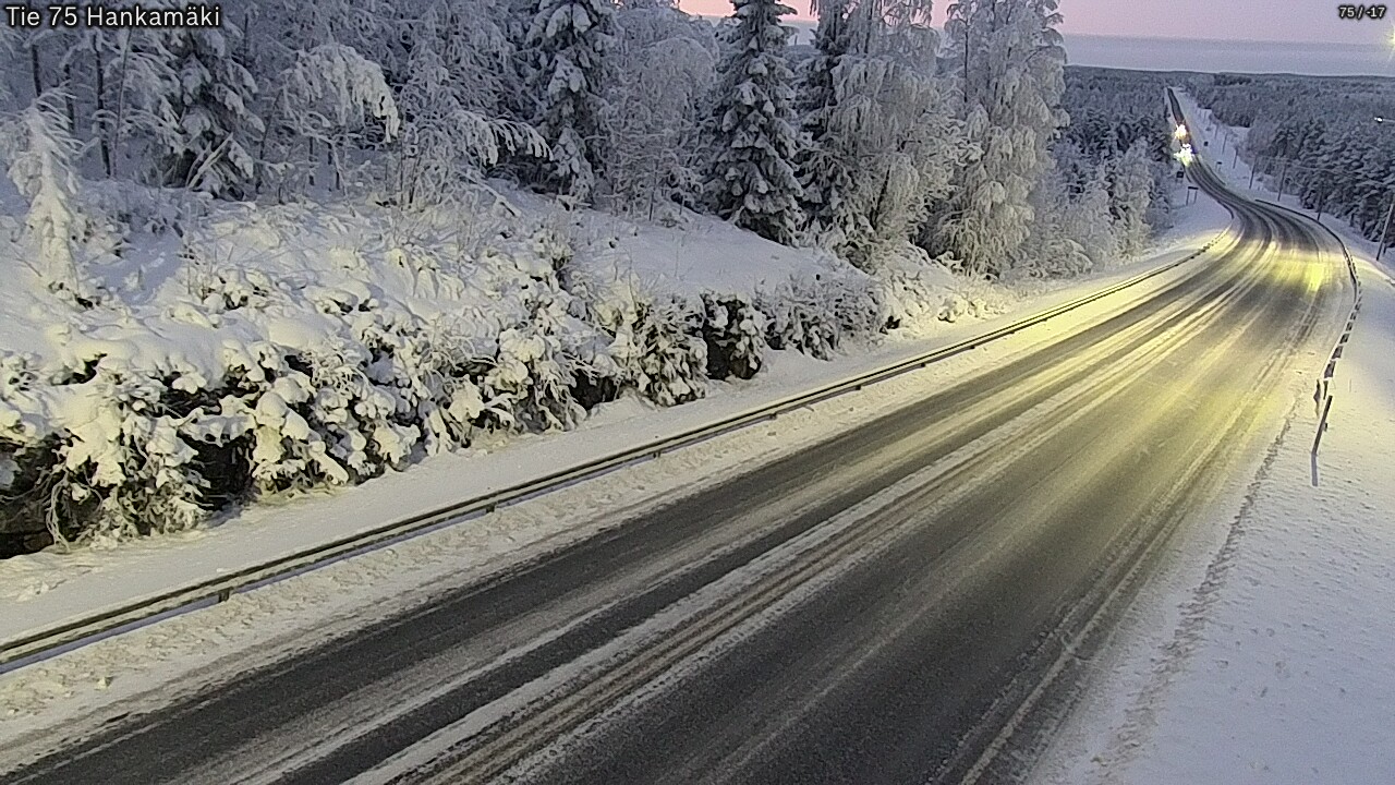 Kelikamerat Kuva Tie 75 Rautavaara, Hankamäki, Rautavaara, Pohjois-Savo