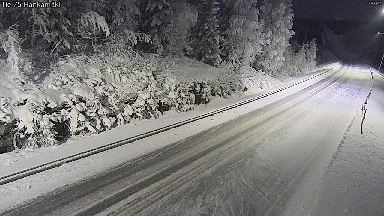 Kelikamerat Kuva Tie 75 Rautavaara, Hankamäki, Rautavaara, Pohjois-Savo