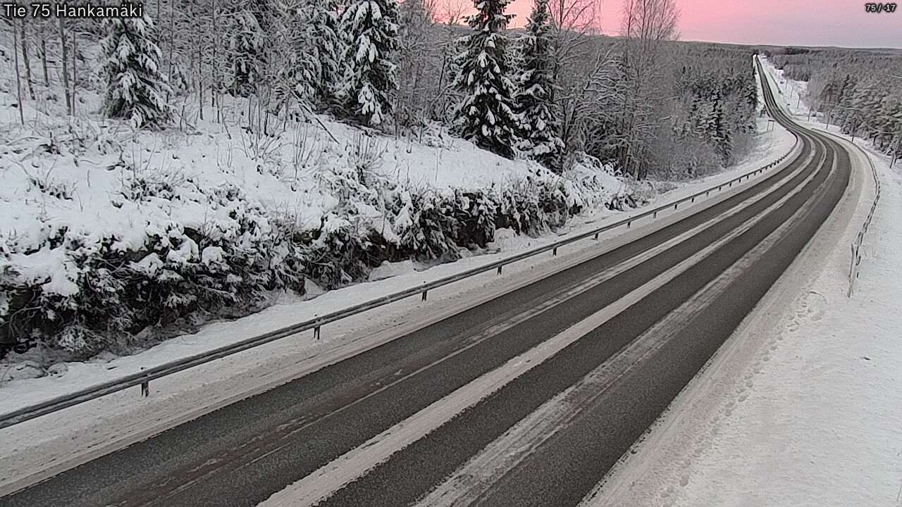 Kelikamerat Kuva Tie 75 Rautavaara, Hankamäki, Rautavaara, Pohjois-Savo