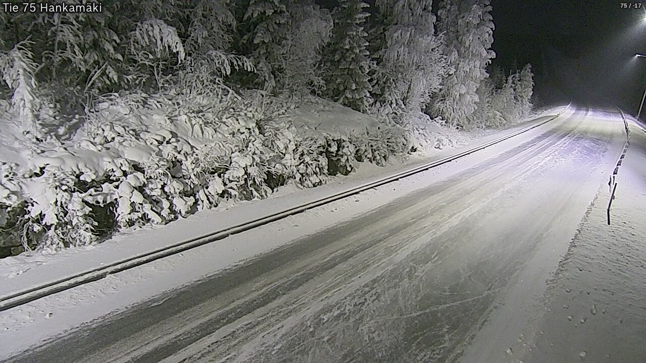 Kelikamerat Kuva Tie 75 Rautavaara, Hankamäki, Rautavaara, Pohjois-Savo