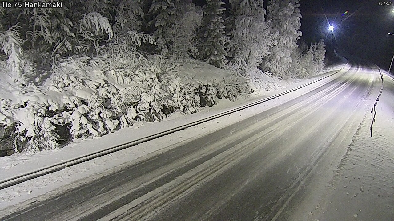 Kelikamerat Kuva Tie 75 Rautavaara, Hankamäki, Rautavaara, Pohjois-Savo