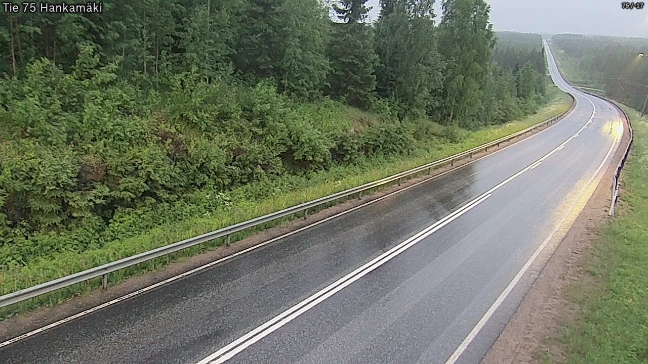 Weather Camera Image Road 75 Rautavaara, Hankamäki, Rautavaara, Pohjois-Savo