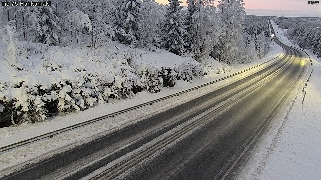 Kelikamerat Kuva Tie 75 Rautavaara, Hankamäki, Rautavaara, Pohjois-Savo