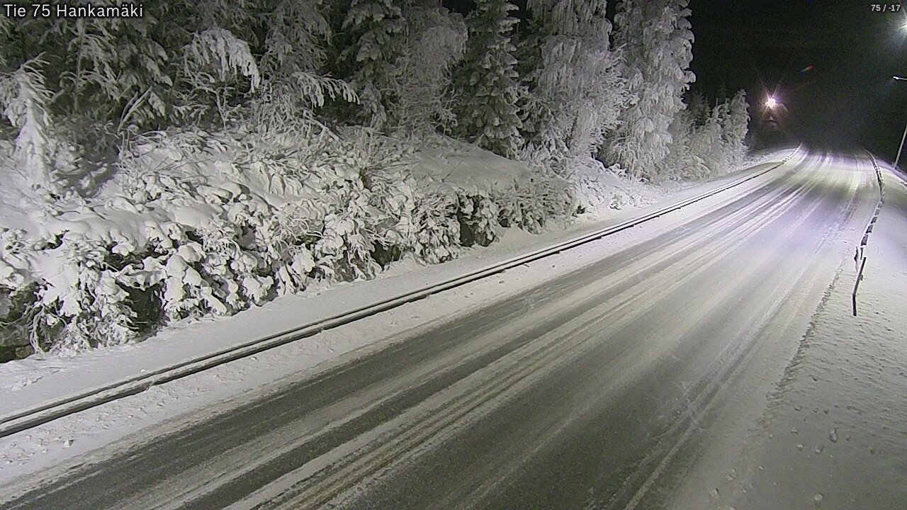 Kelikamerat Kuva Tie 75 Rautavaara, Hankamäki, Rautavaara, Pohjois-Savo
