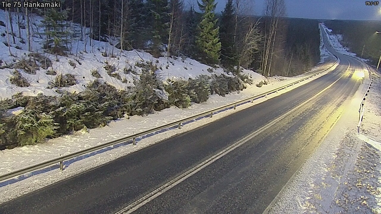 Kelikamerat Kuva Tie 75 Rautavaara, Hankamäki, Rautavaara, Pohjois-Savo