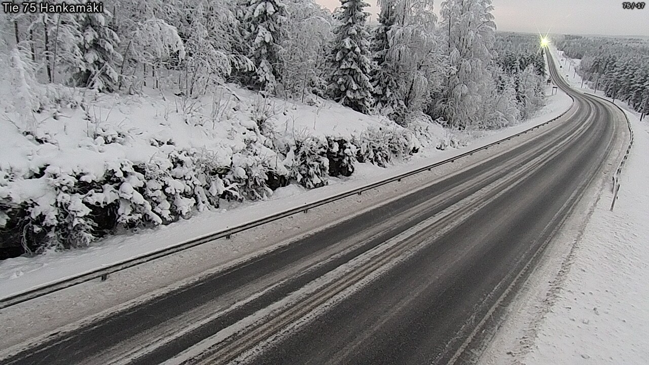 Kelikamerat Kuva Tie 75 Rautavaara, Hankamäki, Rautavaara, Pohjois-Savo