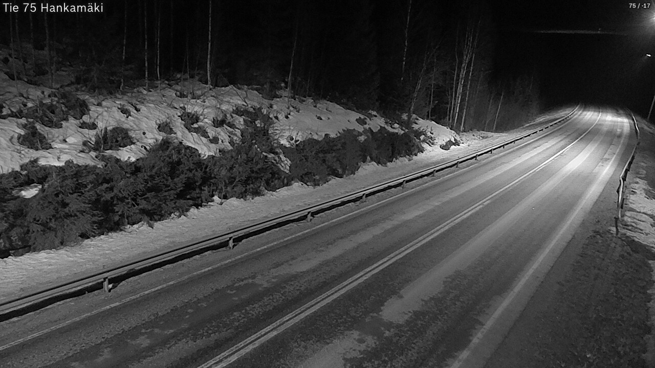 Kelikamerat Kuva Tie 75 Rautavaara, Hankamäki, Rautavaara, Pohjois-Savo