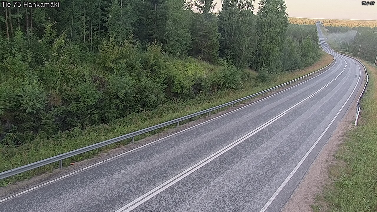 Kelikamerat Kuva Tie 75 Rautavaara, Hankamäki, Rautavaara, Pohjois-Savo