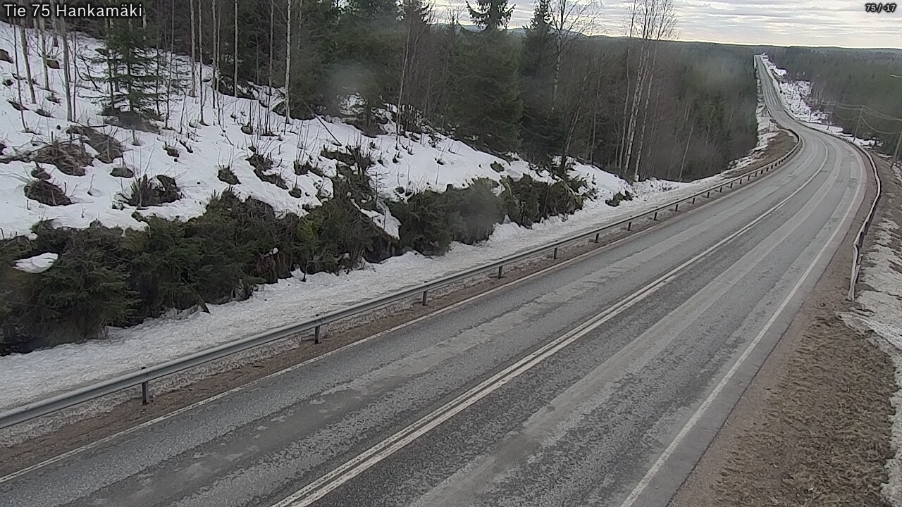Kelikamerat Kuva Tie 75 Rautavaara, Hankamäki, Rautavaara, Pohjois-Savo