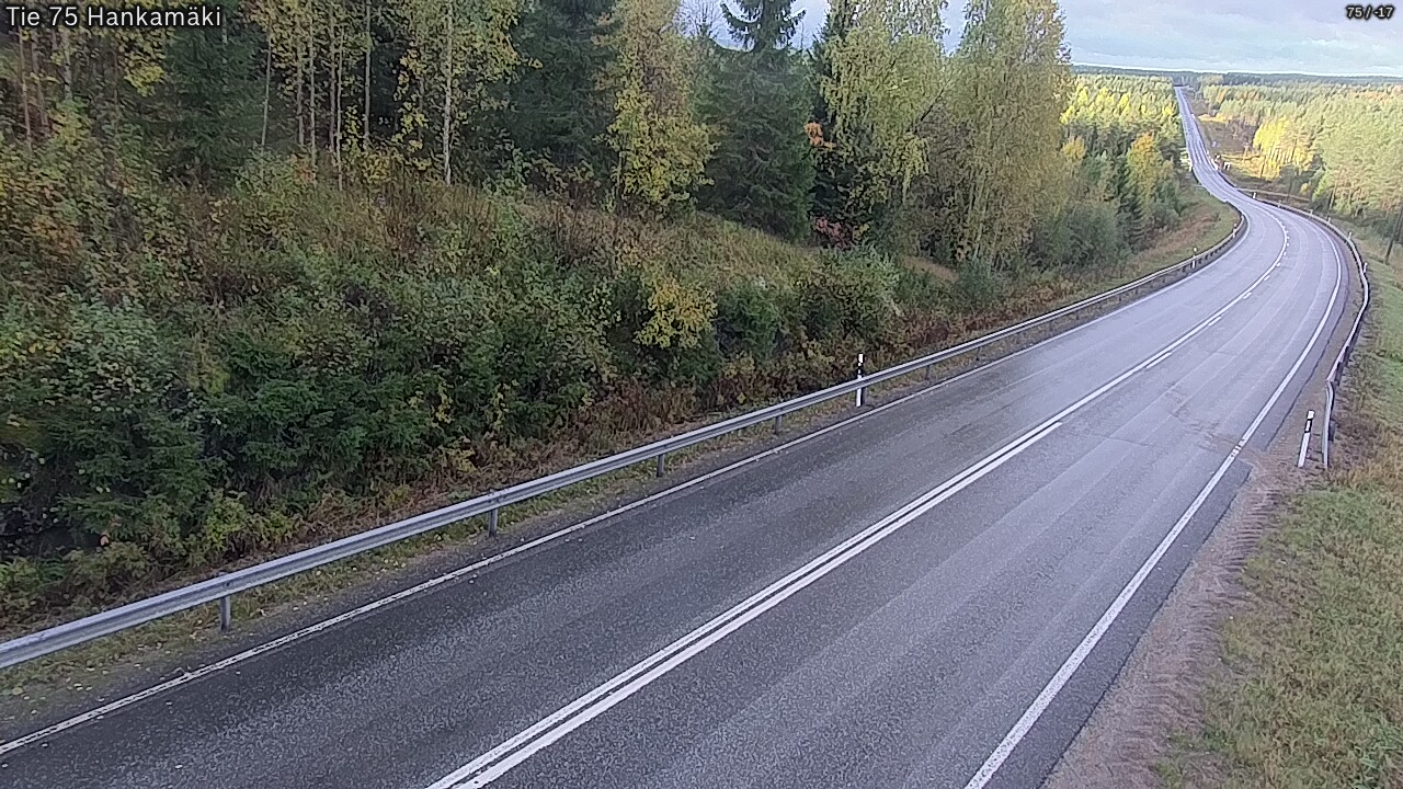 Weather Camera Image Road 75 Rautavaara, Hankamäki, Rautavaara, Pohjois-Savo