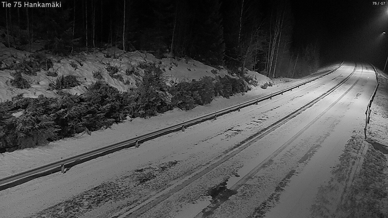 Kelikamerat Kuva Tie 75 Rautavaara, Hankamäki, Rautavaara, Pohjois-Savo