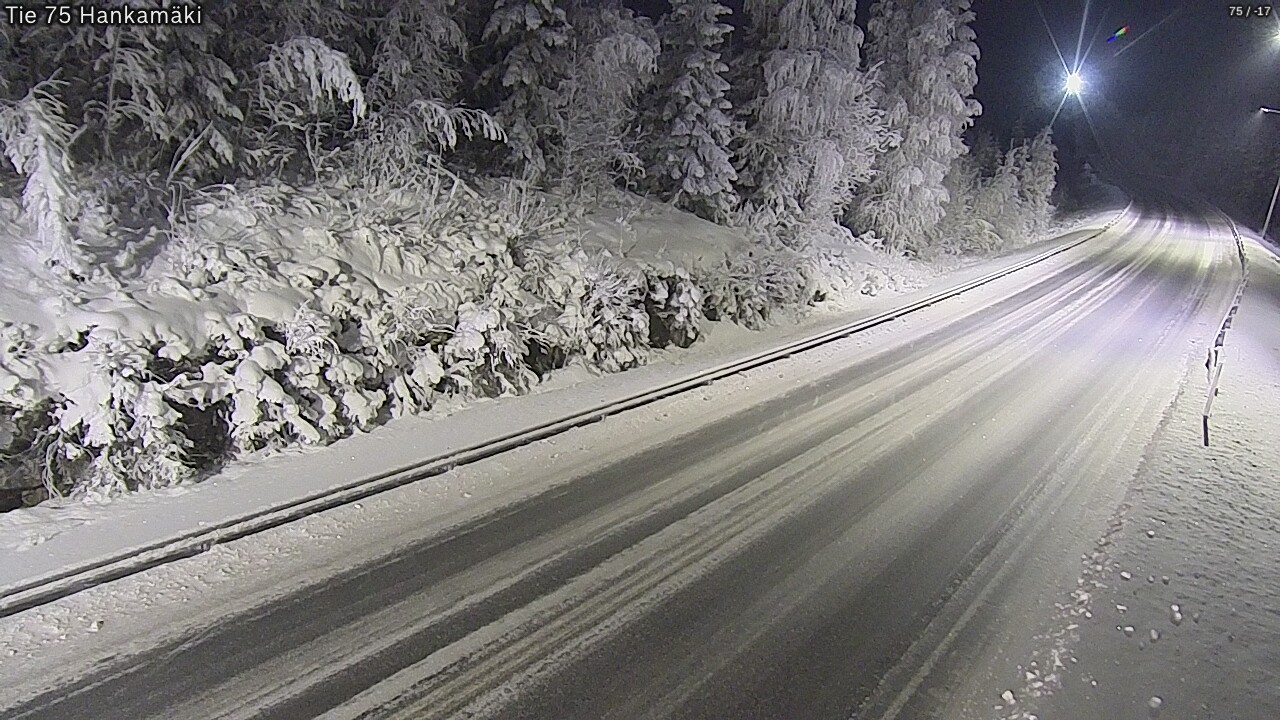 Kelikamerat Kuva Tie 75 Rautavaara, Hankamäki, Rautavaara, Pohjois-Savo