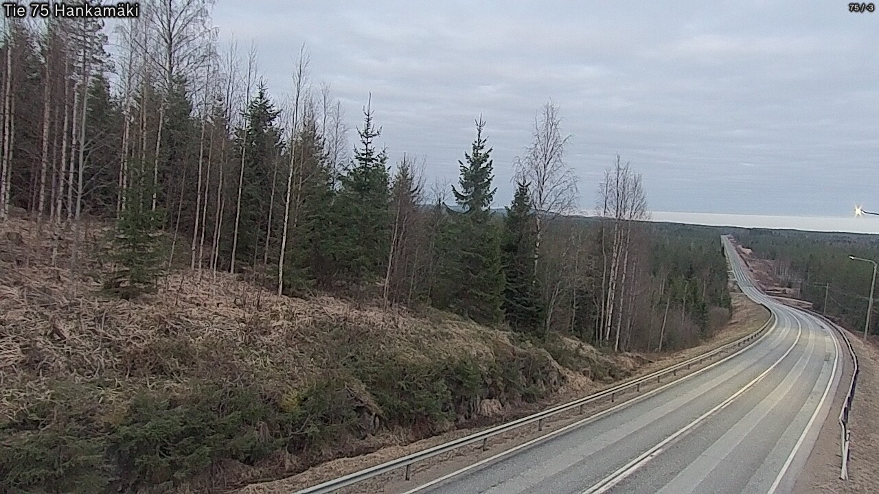 Kelikamerat Kuva Tie 75 Rautavaara, Hankamäki, Rautavaara, Pohjois-Savo