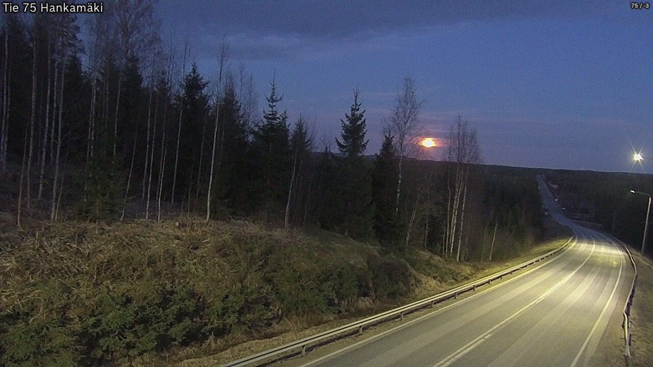 Weather Camera Image Road 75 Rautavaara, Hankamäki, Rautavaara, Pohjois-Savo