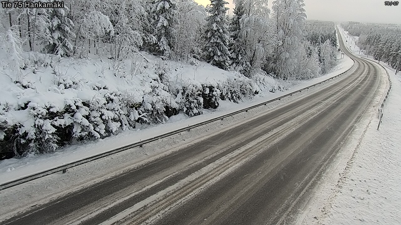 Kelikamerat Kuva Tie 75 Rautavaara, Hankamäki, Rautavaara, Pohjois-Savo