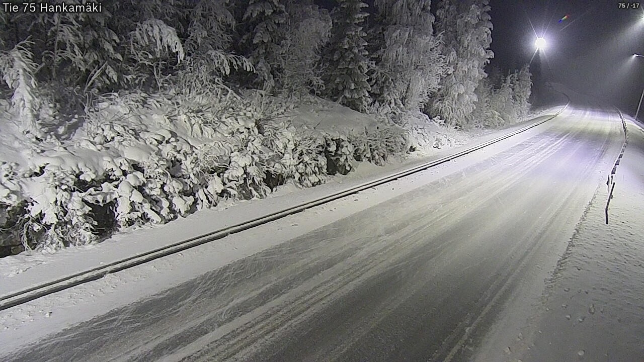 Kelikamerat Kuva Tie 75 Rautavaara, Hankamäki, Rautavaara, Pohjois-Savo