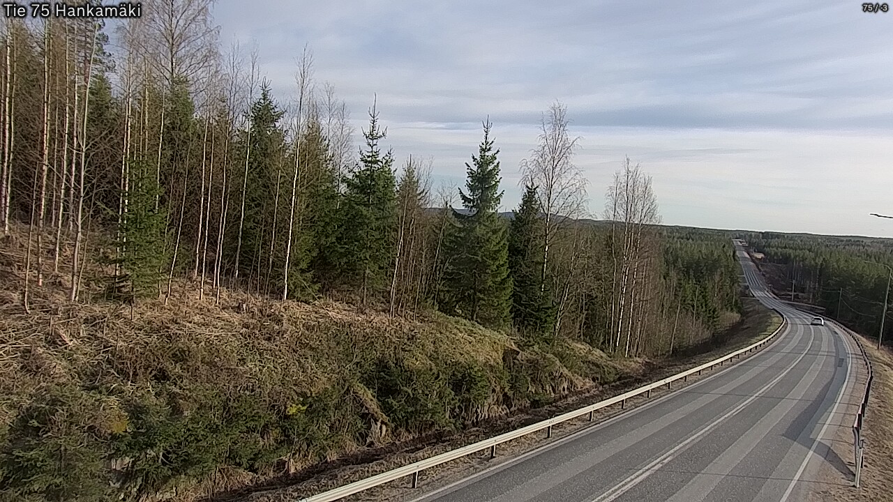 Kelikamerat Kuva Tie 75 Rautavaara, Hankamäki, Rautavaara, Pohjois-Savo