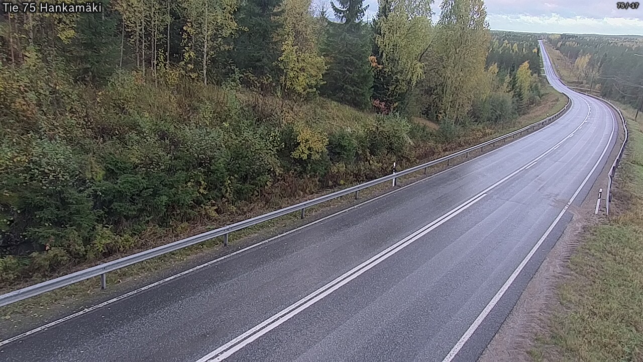 Weather Camera Image Road 75 Rautavaara, Hankamäki, Rautavaara, Pohjois-Savo