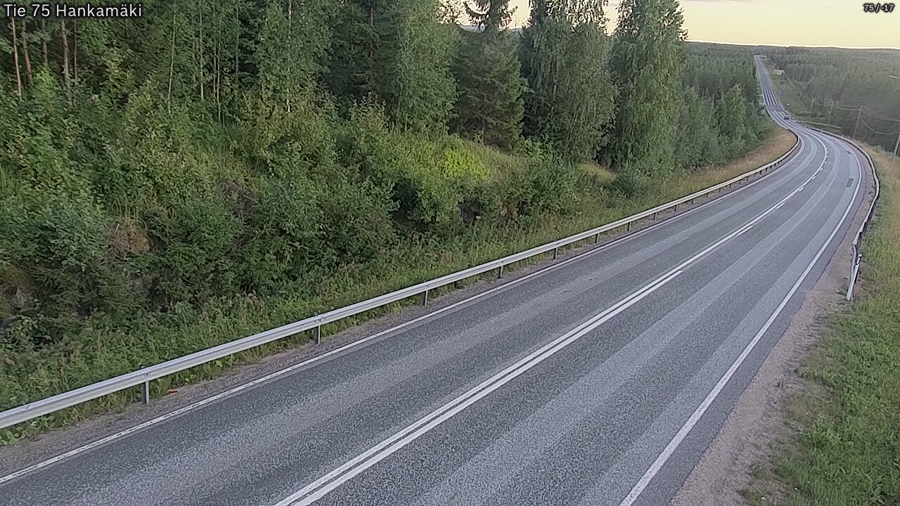 Kelikamerat Kuva Tie 75 Rautavaara, Hankamäki, Rautavaara, Pohjois-Savo