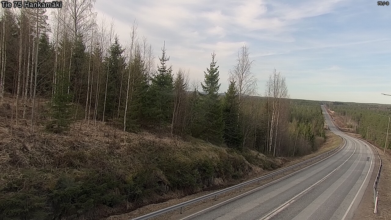 Kelikamerat Kuva Tie 75 Rautavaara, Hankamäki, Rautavaara, Pohjois-Savo