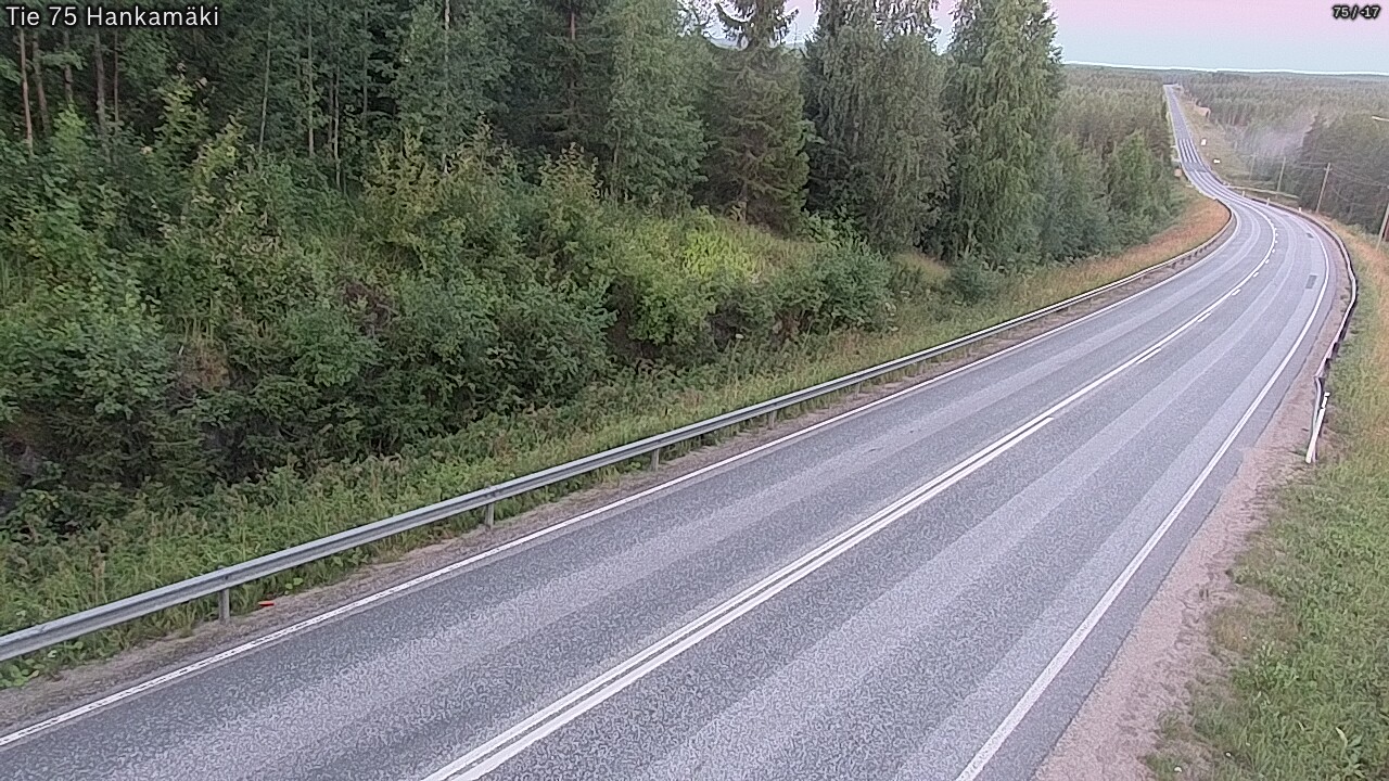 Kelikamerat Kuva Tie 75 Rautavaara, Hankamäki, Rautavaara, Pohjois-Savo