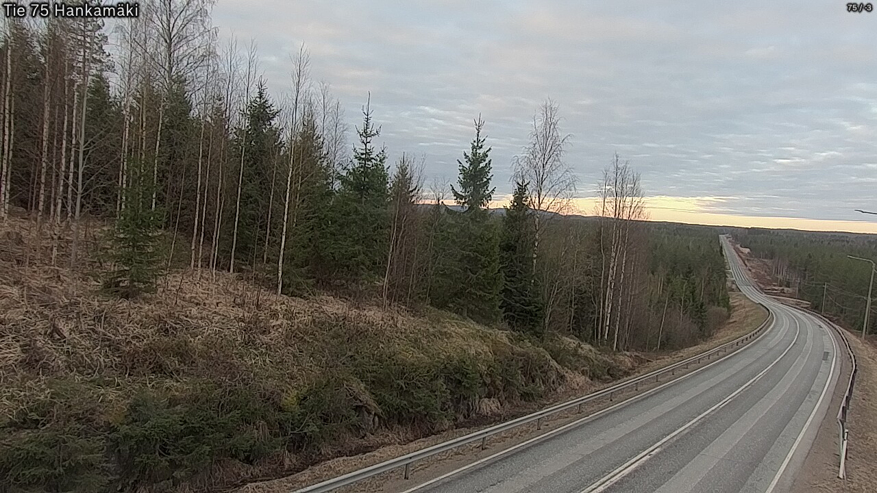 Kelikamerat Kuva Tie 75 Rautavaara, Hankamäki, Rautavaara, Pohjois-Savo