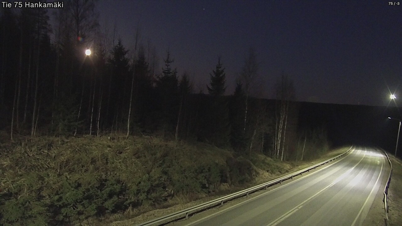 Weather Camera Image Road 75 Rautavaara, Hankamäki, Rautavaara, Pohjois-Savo