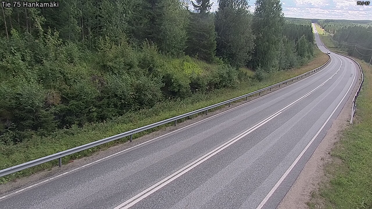 Kelikamerat Kuva Tie 75 Rautavaara, Hankamäki, Rautavaara, Pohjois-Savo