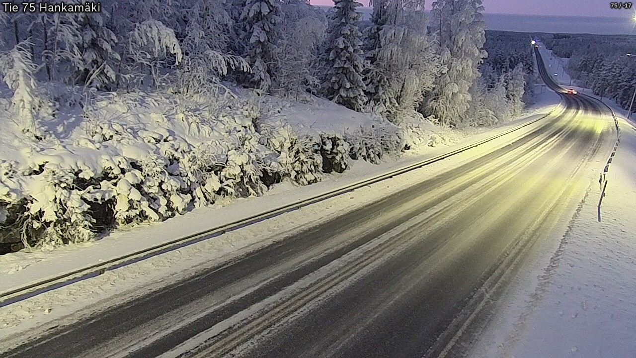 Kelikamerat Kuva Tie 75 Rautavaara, Hankamäki, Rautavaara, Pohjois-Savo