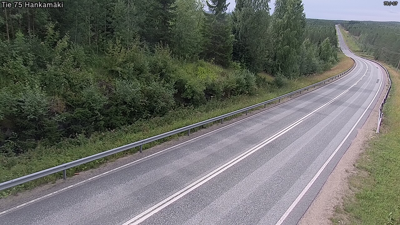Kelikamerat Kuva Tie 75 Rautavaara, Hankamäki, Rautavaara, Pohjois-Savo