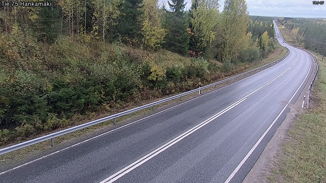 Weather Camera Image Road 75 Rautavaara, Hankamäki, Rautavaara, Pohjois-Savo