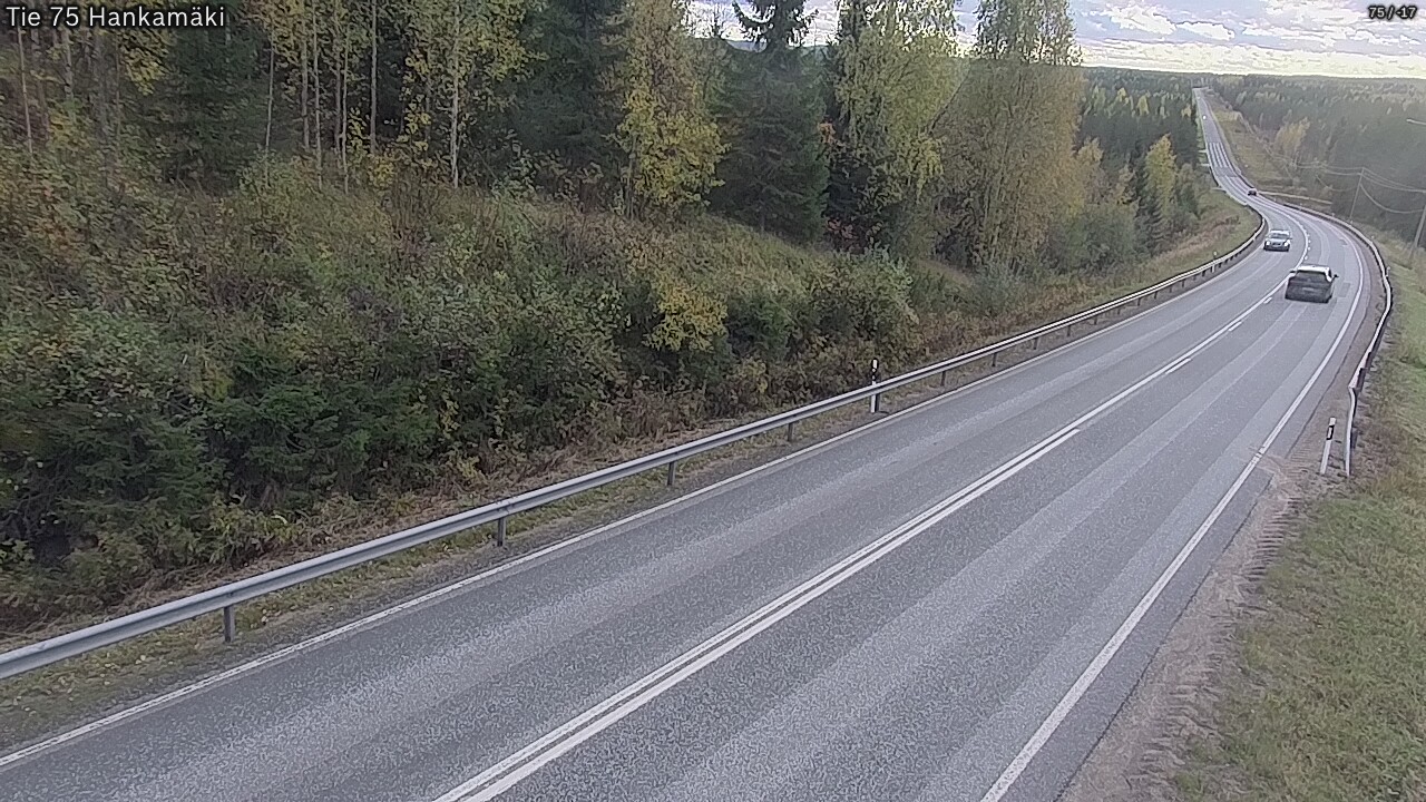 Weather Camera Image Road 75 Rautavaara, Hankamäki, Rautavaara, Pohjois-Savo