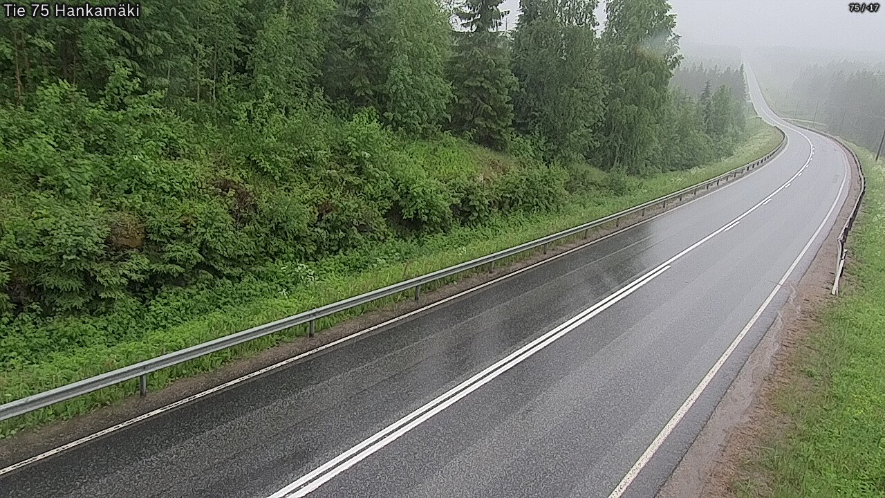 Weather Camera Image Road 75 Rautavaara, Hankamäki, Rautavaara, Pohjois-Savo
