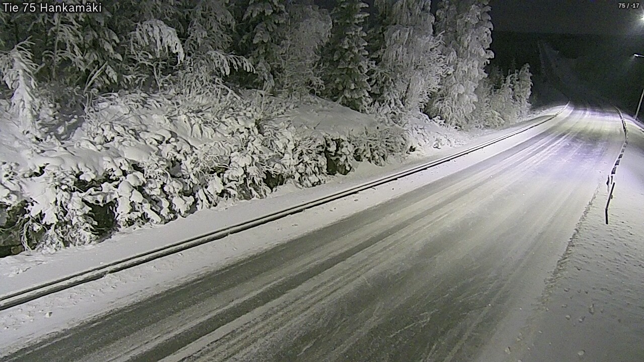 Kelikamerat Kuva Tie 75 Rautavaara, Hankamäki, Rautavaara, Pohjois-Savo
